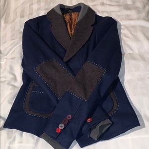 Navy blazer desigual